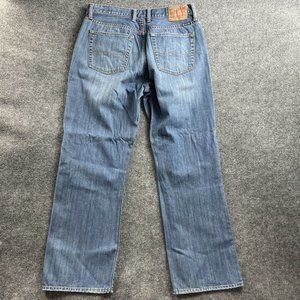 Lucky Brand 181 Boot Mens Jeans 34x32 Blue Denim Bootcut